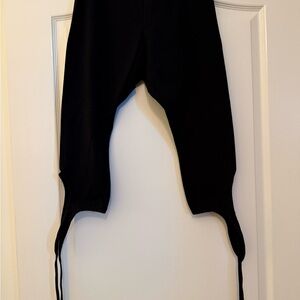 Lysse Black Harem Pants with Ties